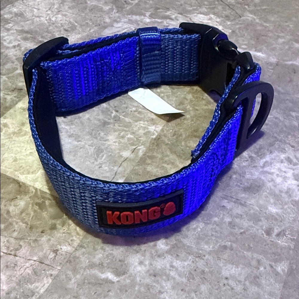 Kong Vibrant Blue Dog Collar